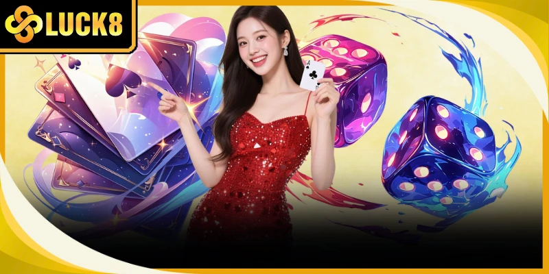 Không gian game bài Luck8 đem đến những trải nghiệm đấu trí đỉnh cao